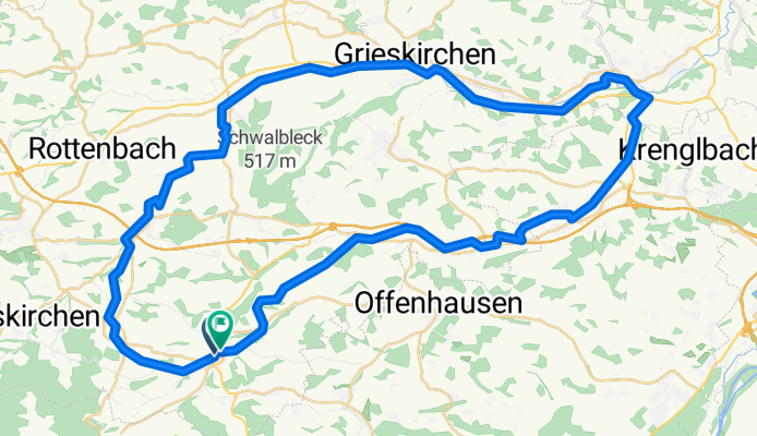 Route zu Feuerwehr Gaspoltshofen
