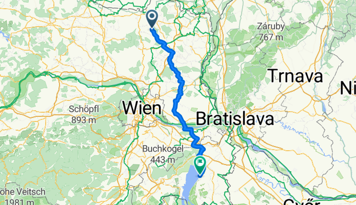 Hagenberg, Fallbach nach Podersdorf am See