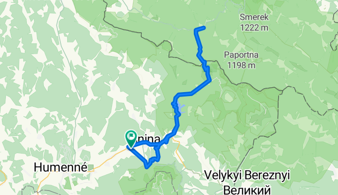 Komenského, Belá nad Cirochou až Komenského, Belá nad Cirochou