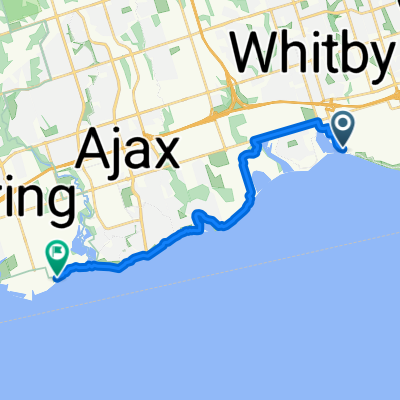 Waterfront Tr, Whitby to Montgomery Park Rd, Pickering