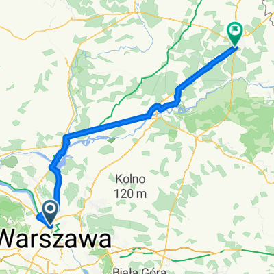 Wybrzeże Gdyńskie, Warszawa do Warszawska, Ostrów Mazowiecka