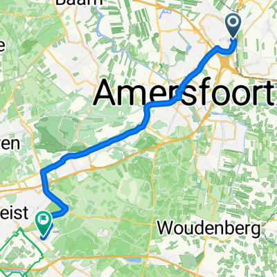 Gagelgat, Hooglanderveen naar Hoog Kanje, Zeist