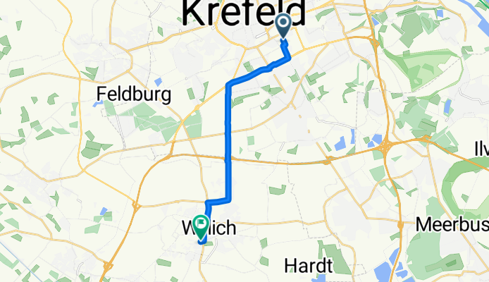 Dießemer Bruch nach Jupiterstraße