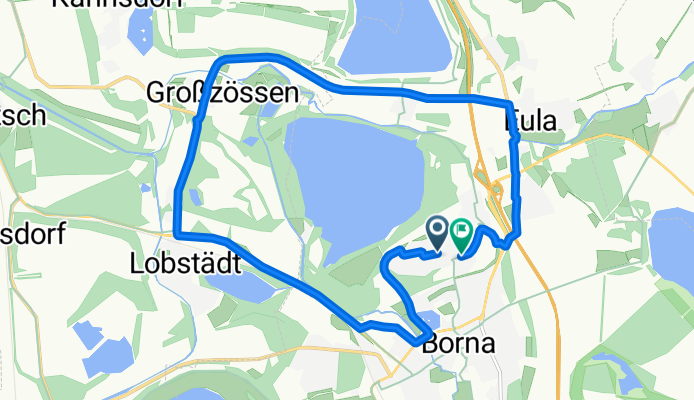 Borna (b. Leipzig) nach Sauerbruchstraße