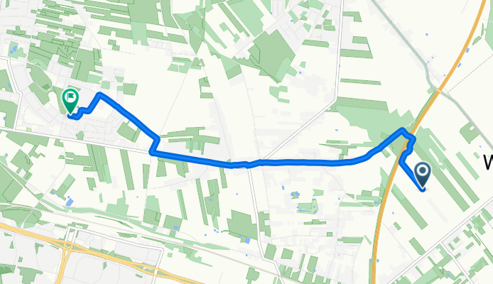 Malownicza, Łódź do Skalna, Łódź