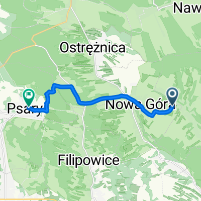 Czerna, Krzeszowice do Jana Pawła II, Psary