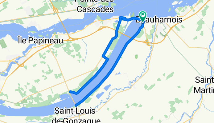Grand tour du canal de Beauharnois