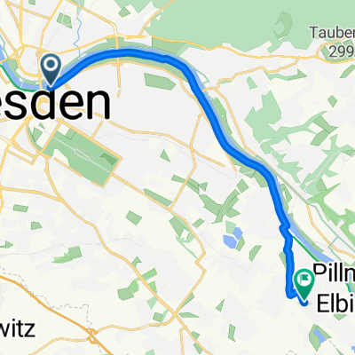 Mittellandroute, Dresden nach Schlehdornstraße, Dresden