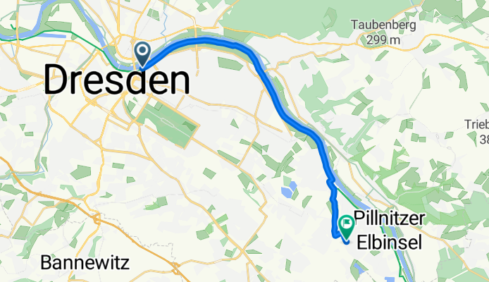 Mittellandroute, Dresden nach Schlehdornstraße, Dresden