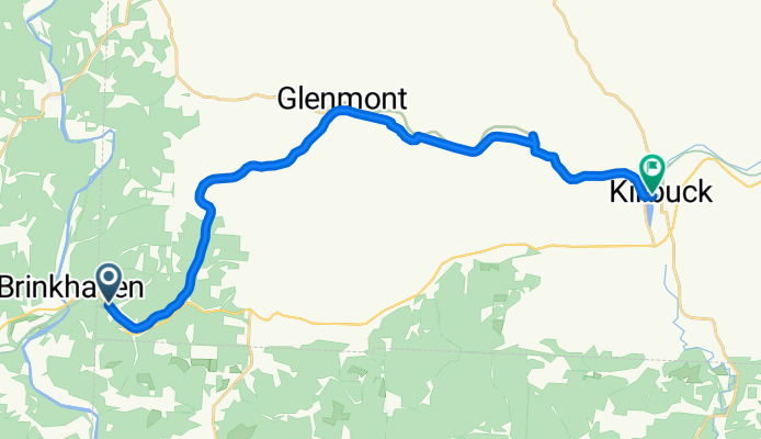 Holmes county trail into kill buck