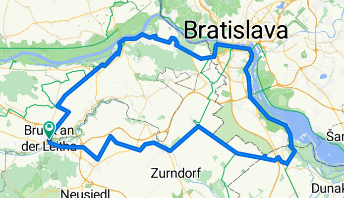 Bruck an der Leitha - Bratislava Tour