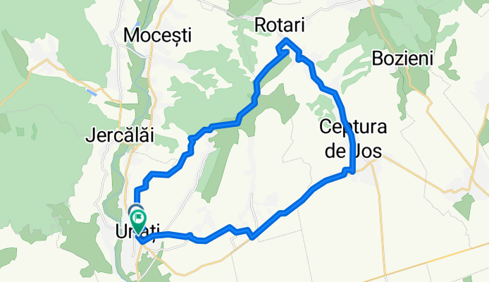 Route in Urlați
