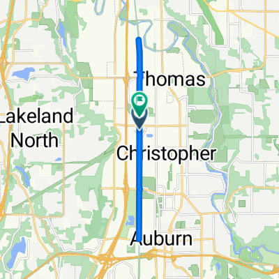 Interurban Trail, Auburn to Interurban Trail, Auburn