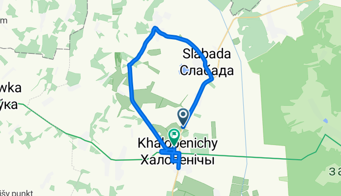 Н3802, Холопеничский до улица Богдановича, Холопеничский