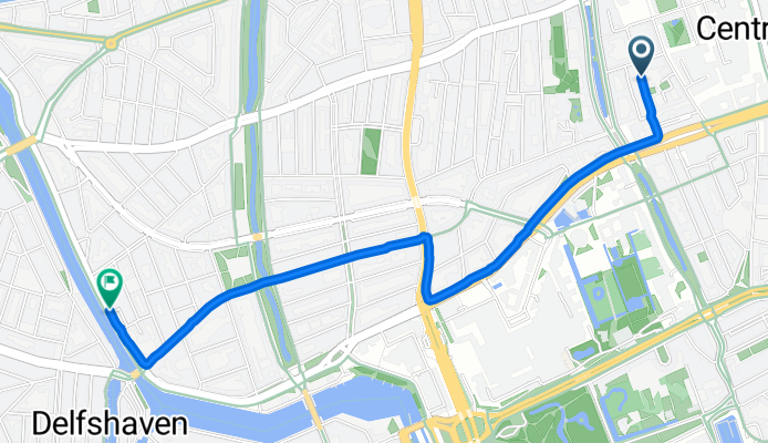 Van Oldenbarneveltstraat, Rotterdam naar Samuel Mullerplein, Rotterdam