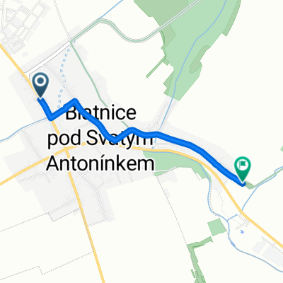 Blatnice pod Svatým Antonínkem, Blatnice pod Svatým Antonínkem do Blatnice pod Svatým Antonínkem, Blatnice pod Svatým Antonínkem