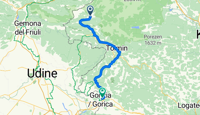 Bovec - Nova Gorica