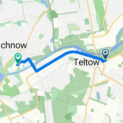 Lichterfelder Allee, Teltow nach Kleinmachnow