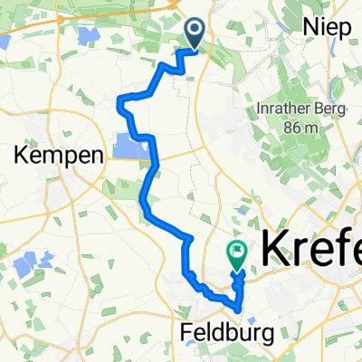 Hinterorbroich nach Weberstraße