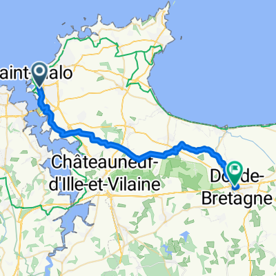 From Saint-Malo to Dol-de-Bretagne