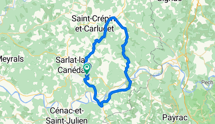 Gärten und Dörfer im Sarladais