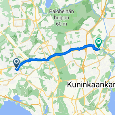 Sylvesterinkuja, Helsinki to Solakalliontie, Helsinki