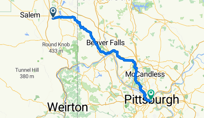 From Columbiana to Pittsburgh