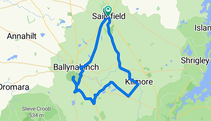 Route in Ballynahinch