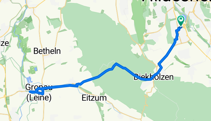 Thomas-Mann-Straße, Hildesheim nach Thomas-Mann-Straße, Hildesheim