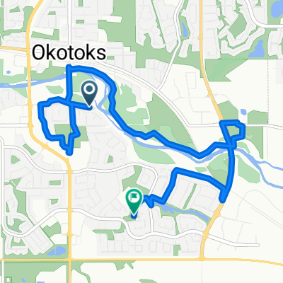 Woodbend Way, Okotoks to Cimarron Park Cir, Okotoks