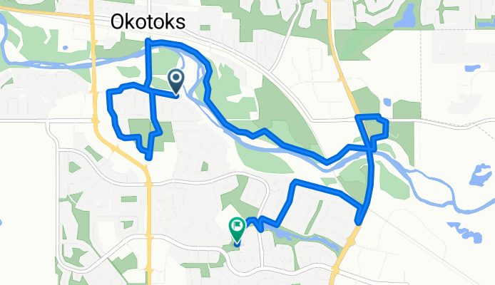 Woodbend Way, Okotoks to Cimarron Park Cir, Okotoks