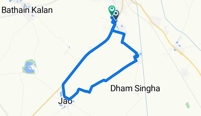 Vidya Devi Jindal School to Unnamed Road