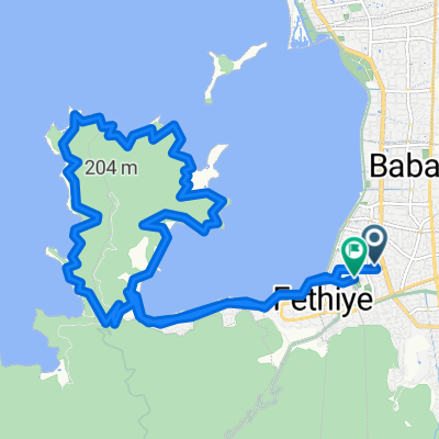 557. Sk. 3, Fethiye to Pürşah Bey Cd. 4, Fethiye