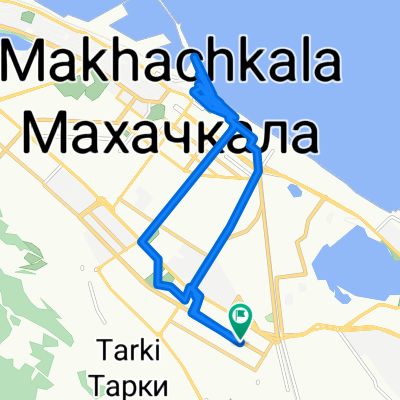 улица Самурского, Махачкала до улица Самурского, Махачкала
