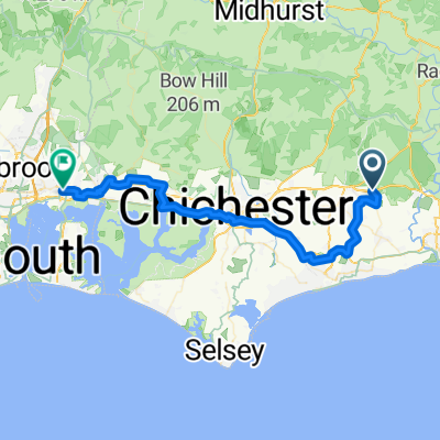 A27, Arundel to North Street, Havant
