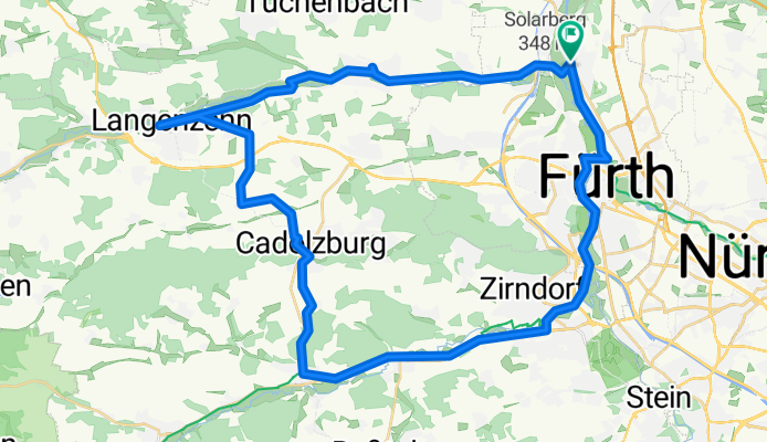 Stadeln Cadolzburg Runweg