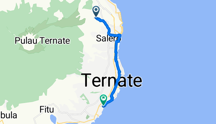Route from R9GF+HJM