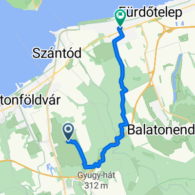 Ménes utca, Kőröshegy - Batthyány Lajos utca, Zamárdi