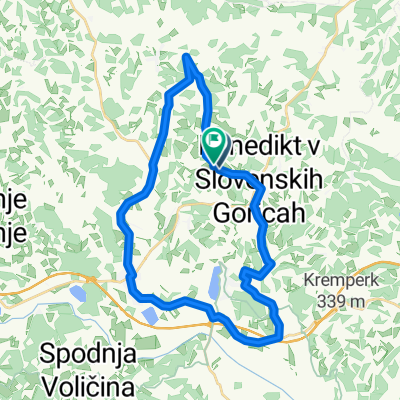 Benediški Vrh to Benediški Vrh