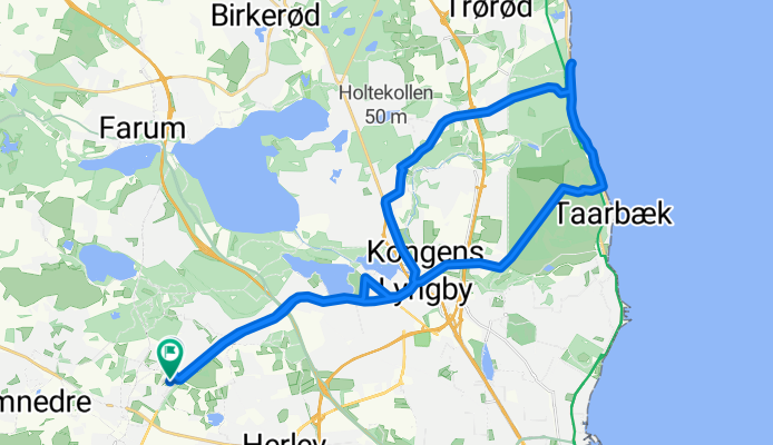 Digterparken, Ballerup to Digterparken, Ballerup