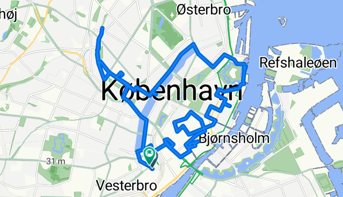 Kobenhagen Rundfahrt