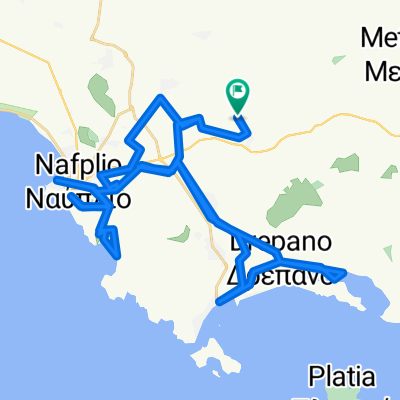 fiets route rond nafplio versie 1