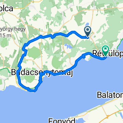 Kővágóörs-Badacsonytördemic-Révfülöp