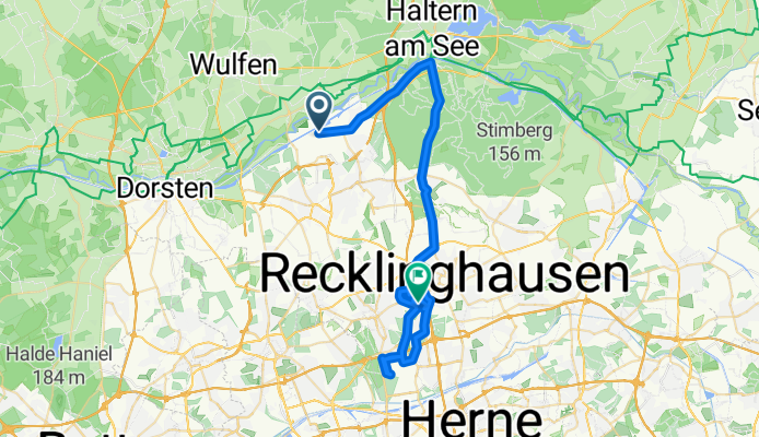 Nordstraße nach Holthoffstraße 120C