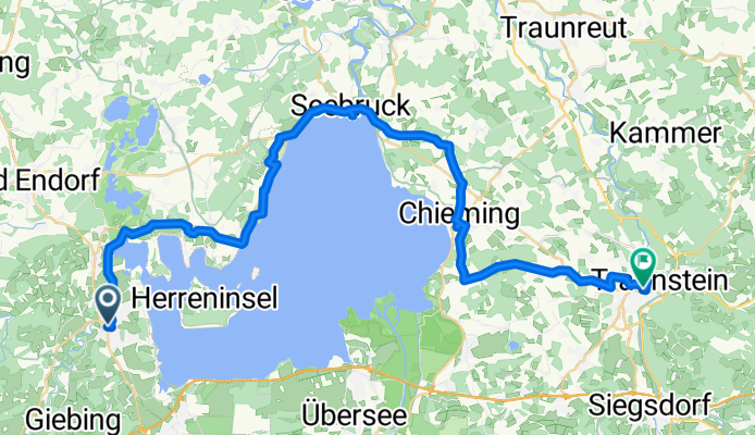 GRV-Flach: Prien am Chiemsee - Traunstein