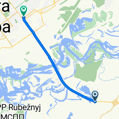 Во́лжский район до проспект Кирова, Самара