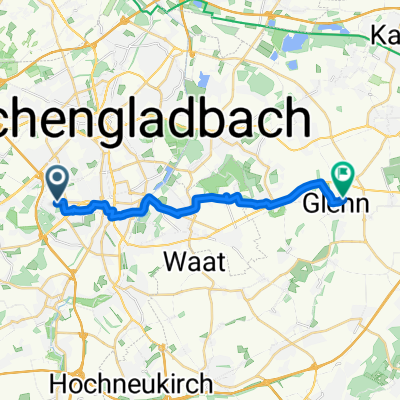 Pongser Straße nach Ambientehof Glehn Cafe Restaurant