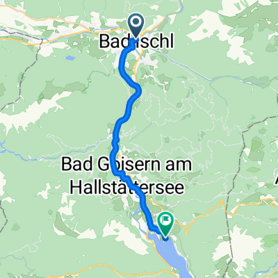 Bad Ischl to Strandbad Untersee