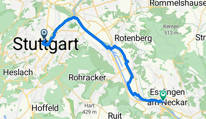 Stuttgart - Esslingen am Neckar