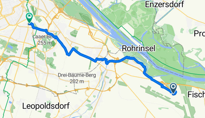 From Schwechat to Vienna
